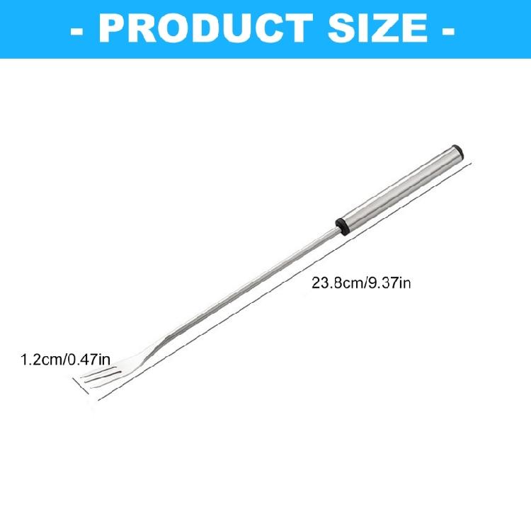 6pcs Stainless Steel Dessert Fork Great for Buffets Bakeries and Coffee Shops Lightweight Yet Multipurpose Meat Fondue Fork