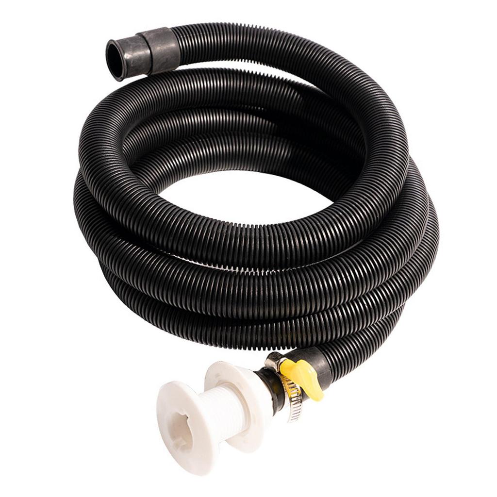Bilge Pump Hose 3/4-Inch Dia Flexible for 2 Clamps and Thru-Hull Fitting