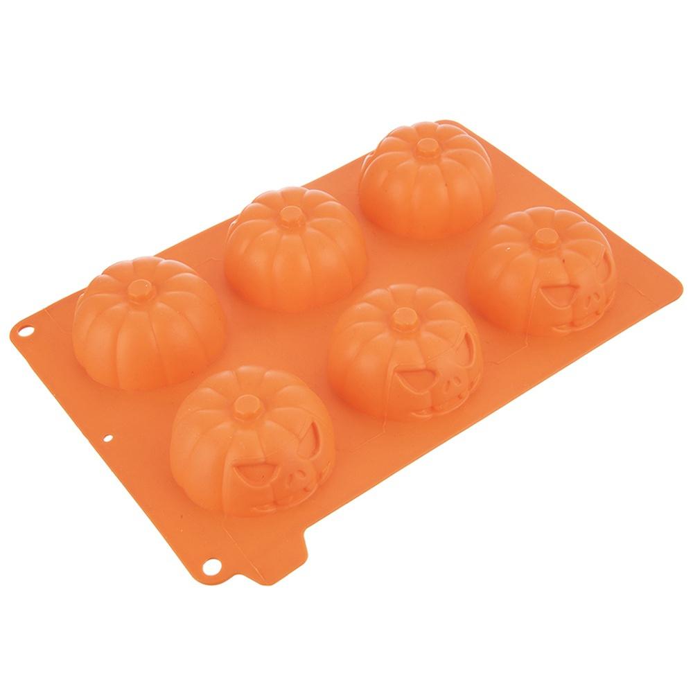 Forma Silikonowa Do Pieczenia Ciastek Muffinek Babeczek Na Halloween Dynie