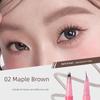 Gracebabi Double-headed Multi-fork Water Eyebrow Pen Waterproof Long-lasting No Decolorization Root, Very Thin Wild Eyebrow Female