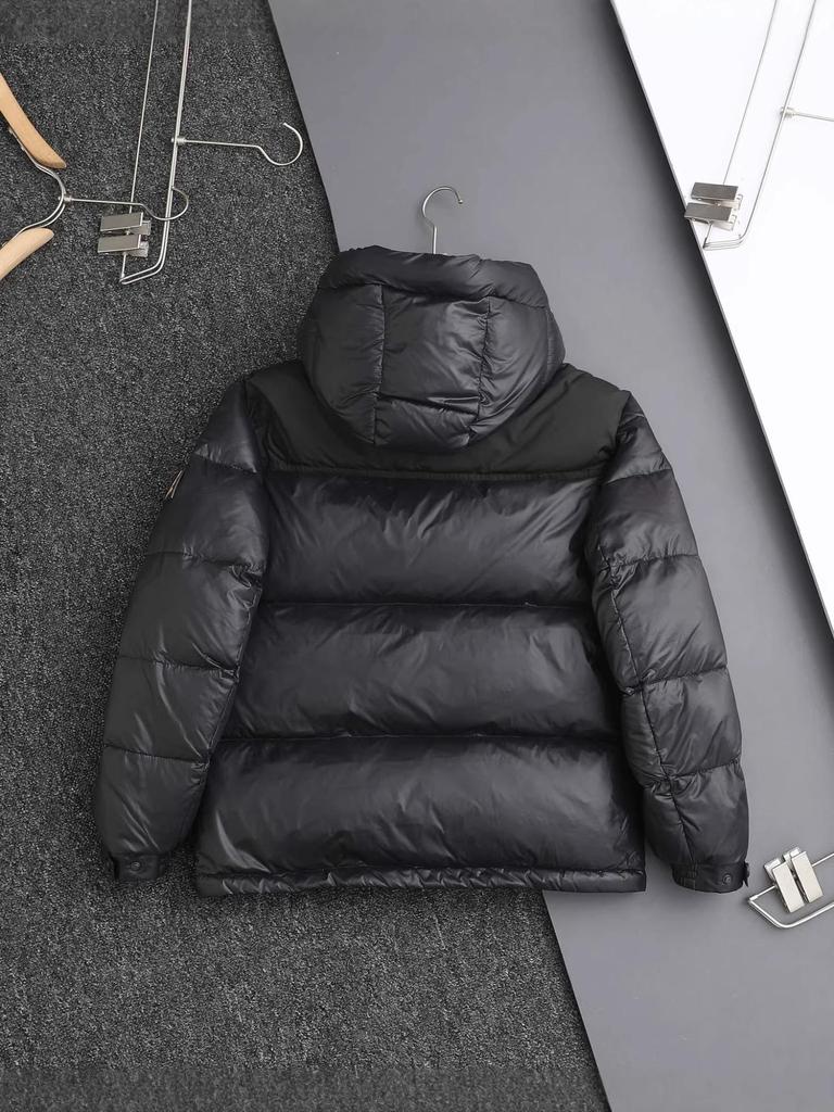 Authentische Balenciaga Gold Label Gänsedaunenjacke für Damen & Herren: Warm, Kälteschutz, Mit Kapuze, Partnerlook