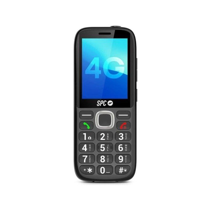 Mobile Phone for Seniors - SPC - FORTUNE 2 MAX - Large Keys - 104 dB Sound - Charging Base