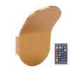 LED Wall Light Aluminium Simple Style LED RGB Warm Light Remote Control Modern Wall Sconces for Office Bedroom Kitchen