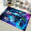 Man City Football Team Players Collage Print Area Rug Non‑Slip Rectangular Floor Mat Soccer Fan Gaming Room Home Decor