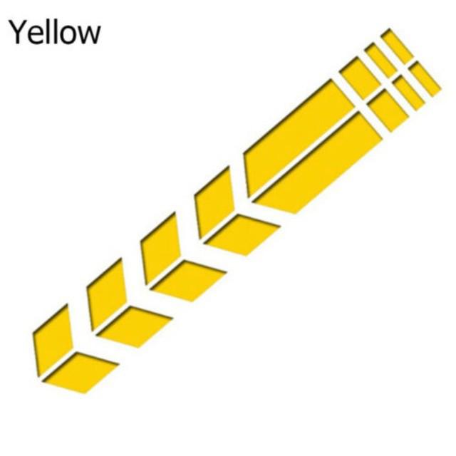 Reflective Sports Car & Motorcycle Decal, 34*5.4cm, Car Stripe/Mudguard Sticker