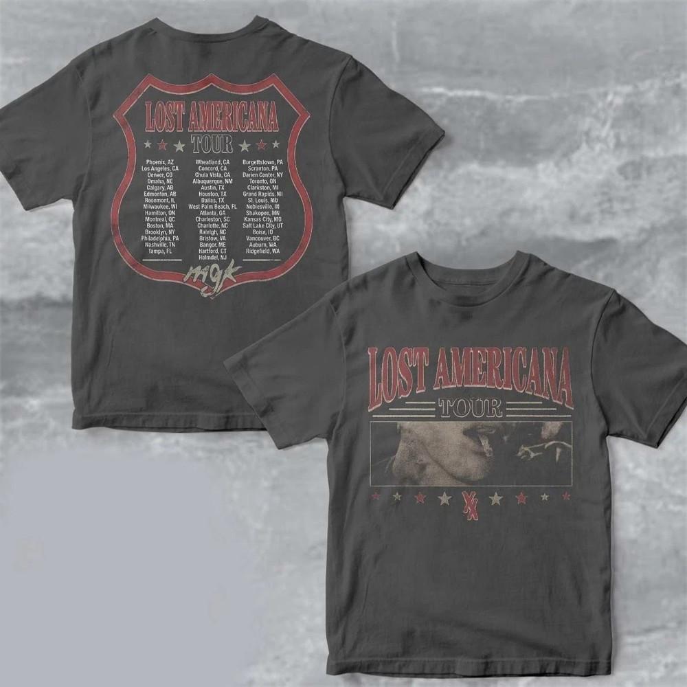 HotMachine Gun Kelly MGK Lost Americana Tour 2026 TShirt Unisex T-Shirt S