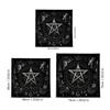 Square Divinations Tapestry Moon Flower Star Astrology Tablecloth Tarots Tablecloth Table Cloth Witchcrafts Supplies