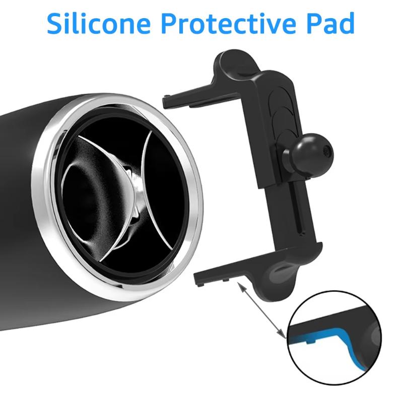Universal 17mm Ball Head Base Wide Compatibility Adapter for Car Round Air Outlet Mobile Phone Holder Replacement