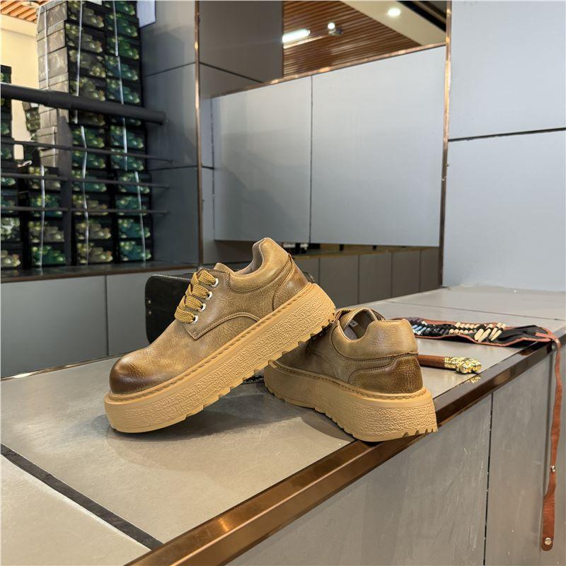 New Winter Men'S Platform Martin Boots Low-Top Casual Shoes Sports Shoes Trendy Shoes Little White Shoes Trendy Shoes