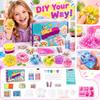 DIY-Herstellung Schnelltrocknendes Silikon-Set Weich und Spielzeug mit Fluoreszenz 0+0