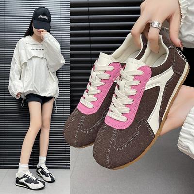Moda Estética Deconstructiva Zapatillas De Entrenamiento Mujer Retro Casual Combinable Zapatillas Forrest Gump Zapatillas Deportivas Para Correr Envío Directo