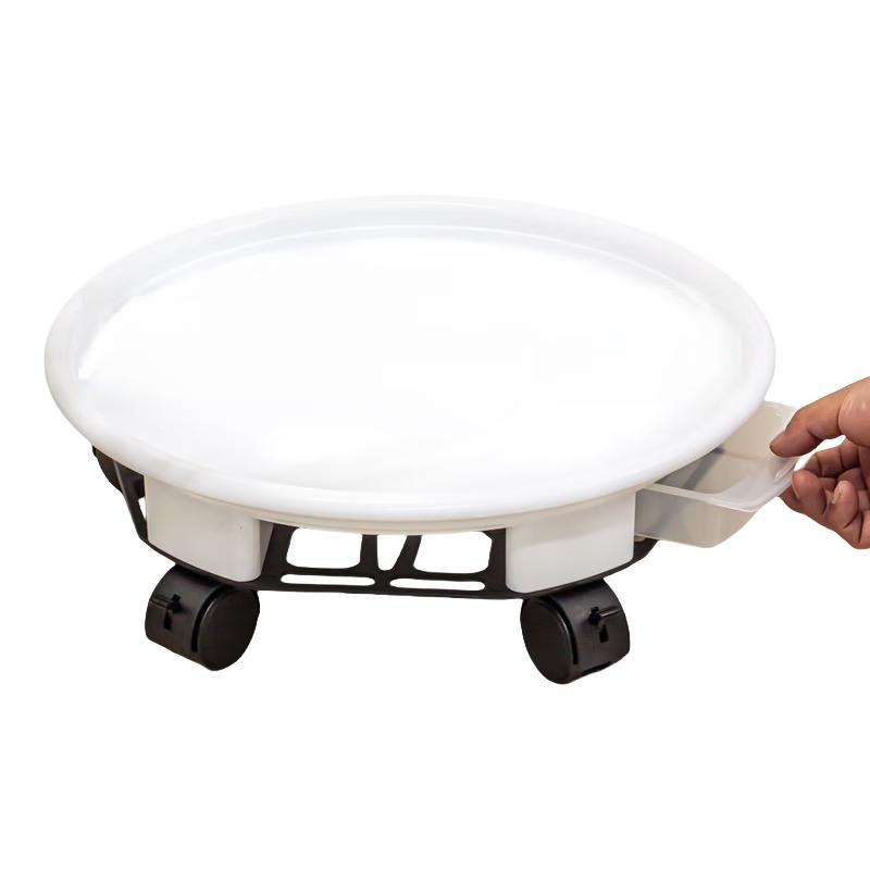 Zhongshu Tech Mobile Flower Pot Tray with Wheels