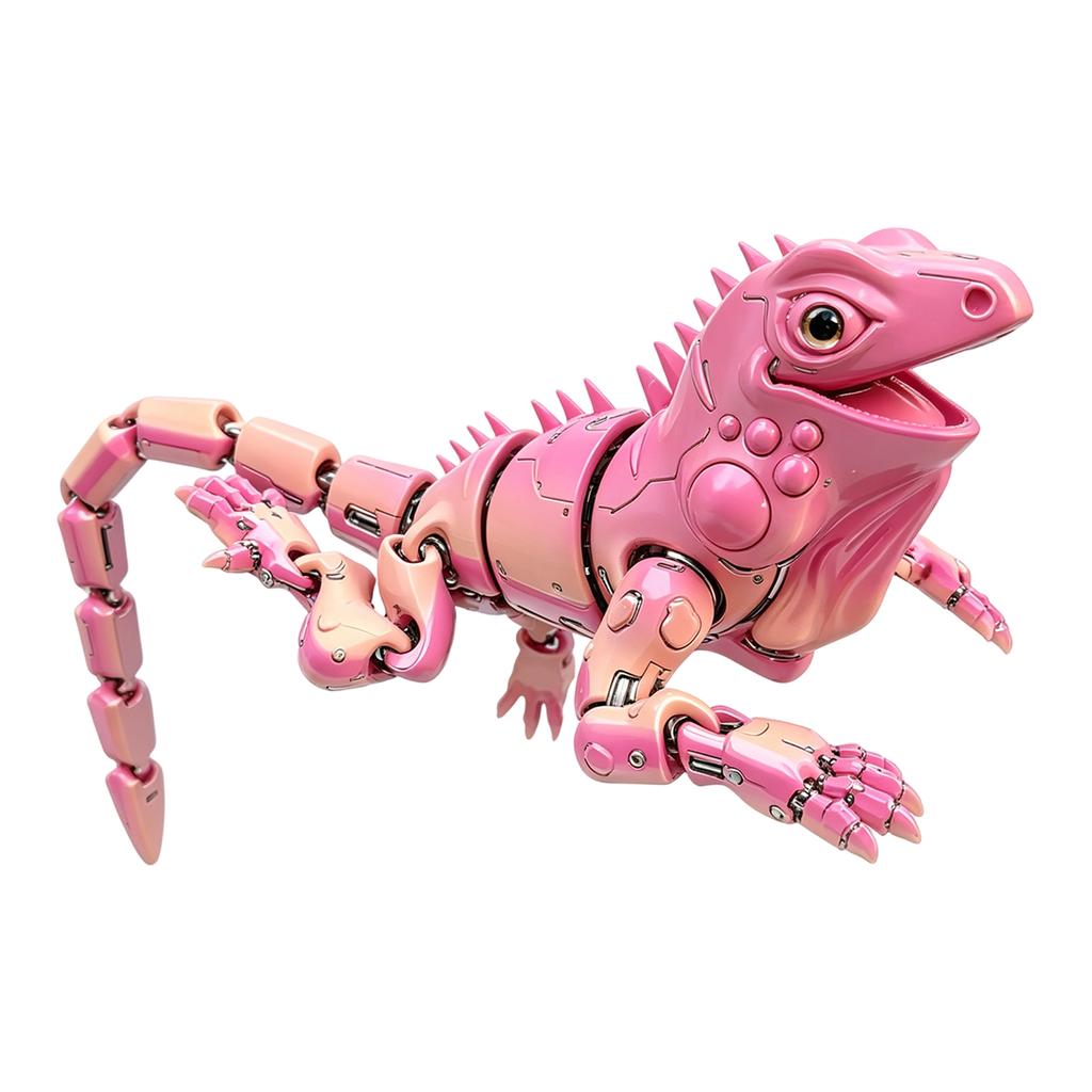 3D Printed Lizard Figurine Realistic Design Detailed Texture Collectible Model for Display and Decoration Home Office Desk Accessory