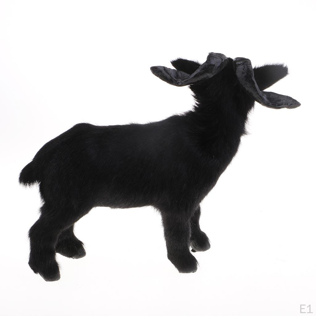 Accessories Plush Sculptures Sheep toy for kids Black
