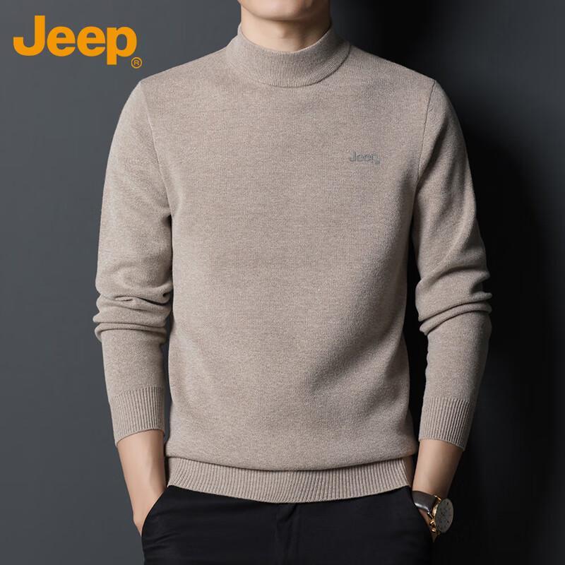 

JEEP Men s Thick Warm Crewneck Sweater XL