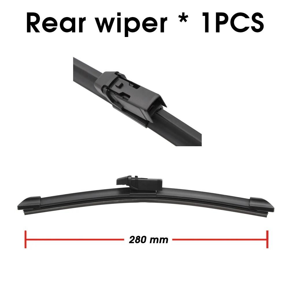 KAWOO Car Rear Wiper Blades Back Window Wipers Arm For Ford For Ecosport Hatchback (2013-2016) 280mm Auto Windscreen Blade 1pcs Rear wiper