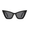 Cat-eye small frame ladies fashion sunglasses UV protective outdoor street photo travel glasses stylish accessory