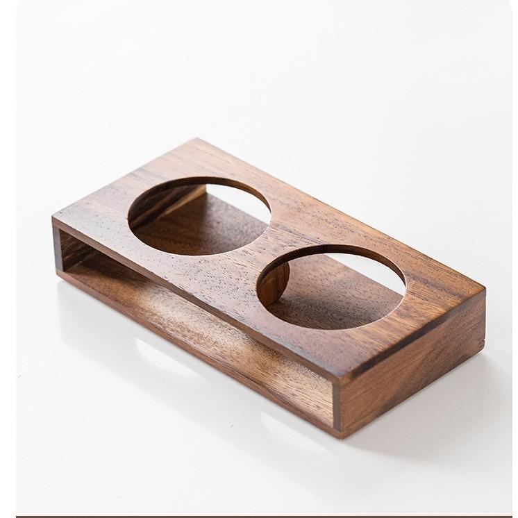 Walnut wood lotion can Hotel essential oil bottle Press shampoo bath gel can Press lotion sub bottle dispenser bathroom