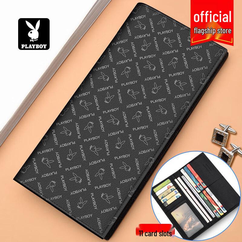 Playboy Men s Long Bi-fold Wallet