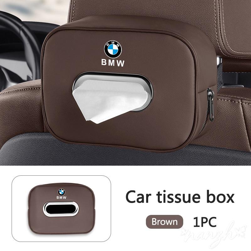Nappa Leather Car Tissue Box Center Console Armrest Napkin Box For BMW F20 G20 G30 X3 X4 X5 G05 X6 X7 G11 F15 F16 G01 Keychain AZ7