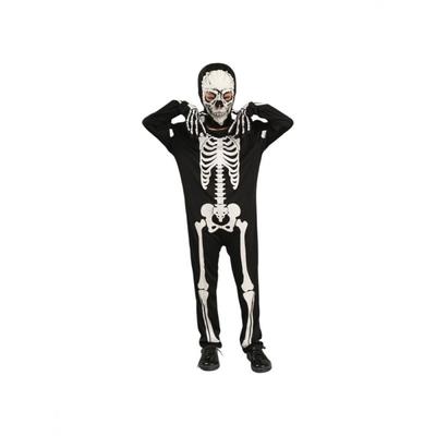 Halloween Kinderkostuums Lichtgevende Schedel Geest Geest Kinderpersonages Verkleden Eendelig Podiumoptreden Feestkostuums