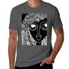 Monochrome Girl Tshirt Summer Print Short Sleeve Tee