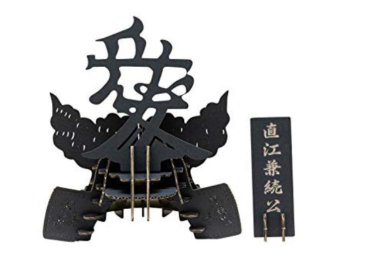 

3D Пазл Бумажное Моделирование Картон Шлем Военачальника Эпохи Сэнгоку 3D Бумажный Набор (Наоэ Канетсугу)