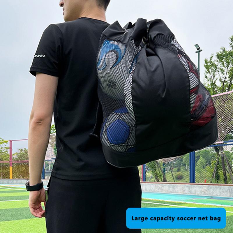 Soccer Net Bags Mesh Bags Ball Bags Large Mesh Bags Large Capacity Storage Bags Ball Pockets