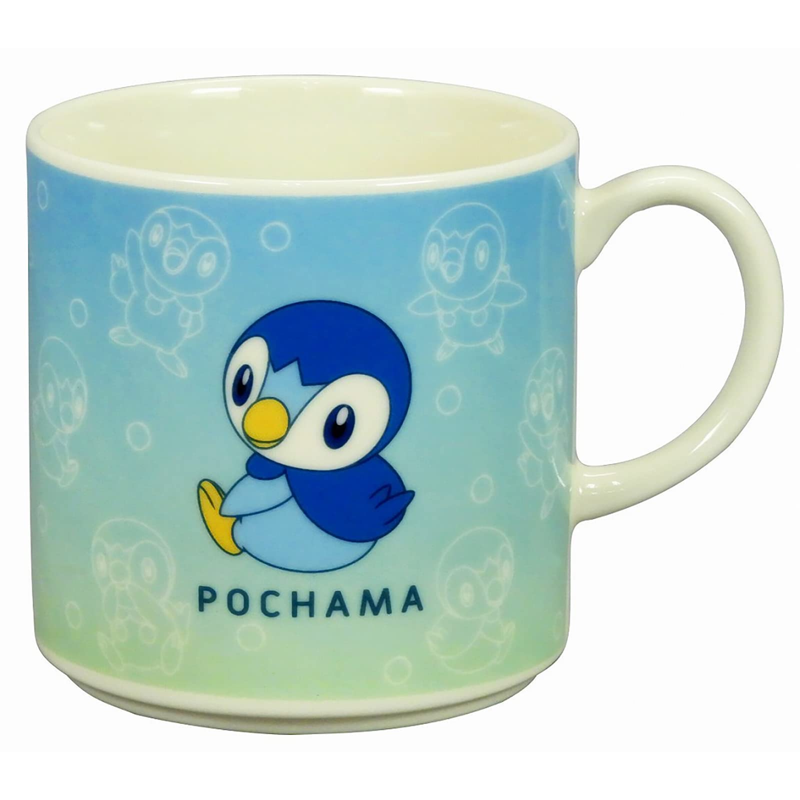 

Yamaka Shoten Pokémon Mug, Piplup, 350ml, Microwave-Safe, Blue, Made in Japan, PM241-11