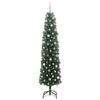 Artificial Christmas Tree with 300 LEDs and Stand Green 240 cm