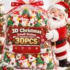 Small Figures Christmas Tree Santa Claus Mini Gnomes Figurines Ornament Christmas Holiday Party Favor Home Decor Supplies