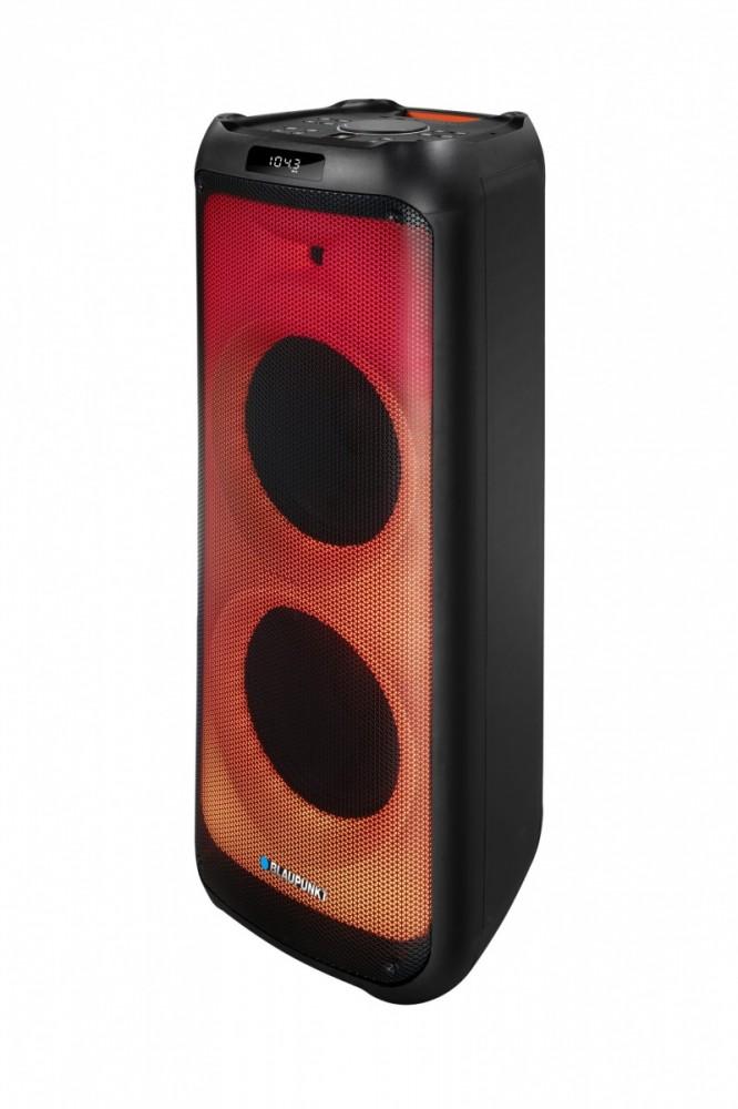 PartyBox PB12DB PLL FM USB/SD/BT רמקול 2x קריוקי LED מלא
