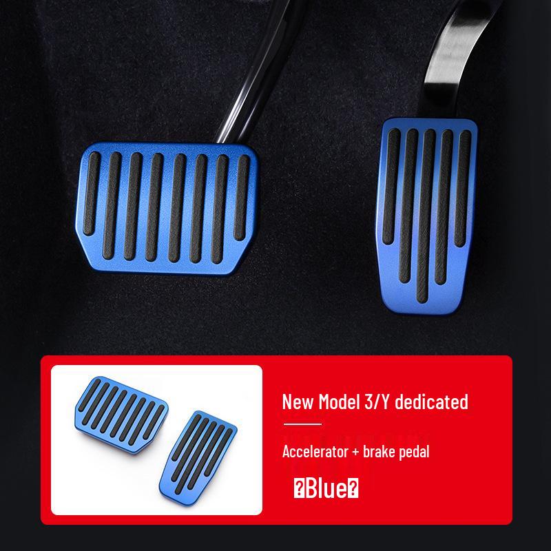 Non-slip Aluminum Alloy Brake & Accelerator Pedal for Tesla Model 3/Y
