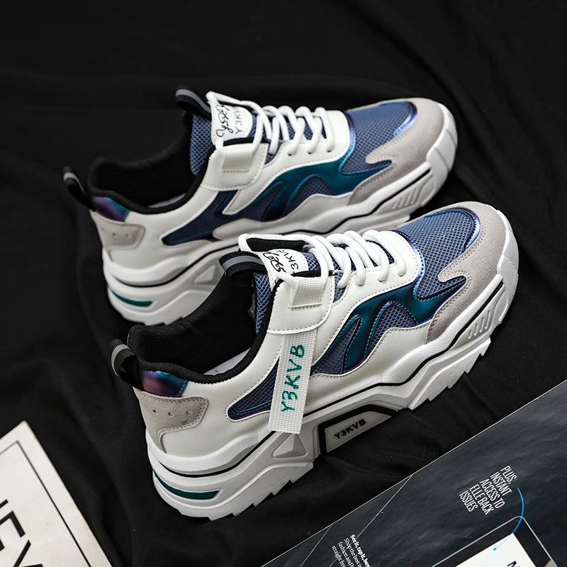 Модная летняя спортивная обувь для мужчин Тренд Папины кроссовки Мужская обувь на — фото 7