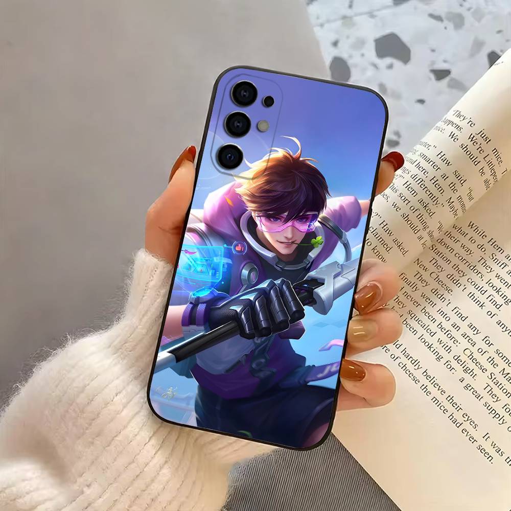 H-Honor of K-Kings Li Bai-es Phone Case For Samsung S25,S24,S21,S22,S23,S30,Ultra,S20,Plus,Fe,Lite,Note,10,Black Cover