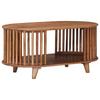 Handcrafted Coffee Table Teak Brown 85 X 50 X 40 Cm