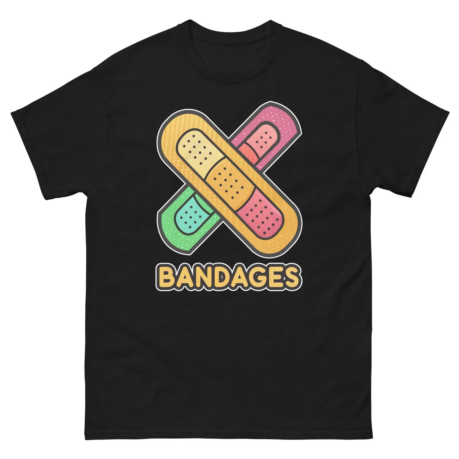 

Bandages Hospital Health Medical Safety T-Shirt S