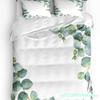 Eucalyptus Groene Bladeren Plant 3-delige Beddengoedset Voor Slaapkamer Tweepersoonsbed Hometextiel Dekbedovertrek Quiltovertrek Kussensloop