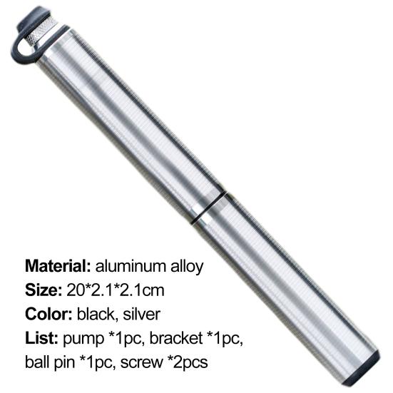 Hustilka na kolo 160PSI Přenosná Hliníková slitina Protiskluzová MTB Silniční kolo Hustilka na kolo