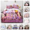 Korean Actress Bedding Set Single Twin Full Queen King Size Beautiful Bed Set Aldult Kid Bedroom Duvet cover Sets 3D Print 034