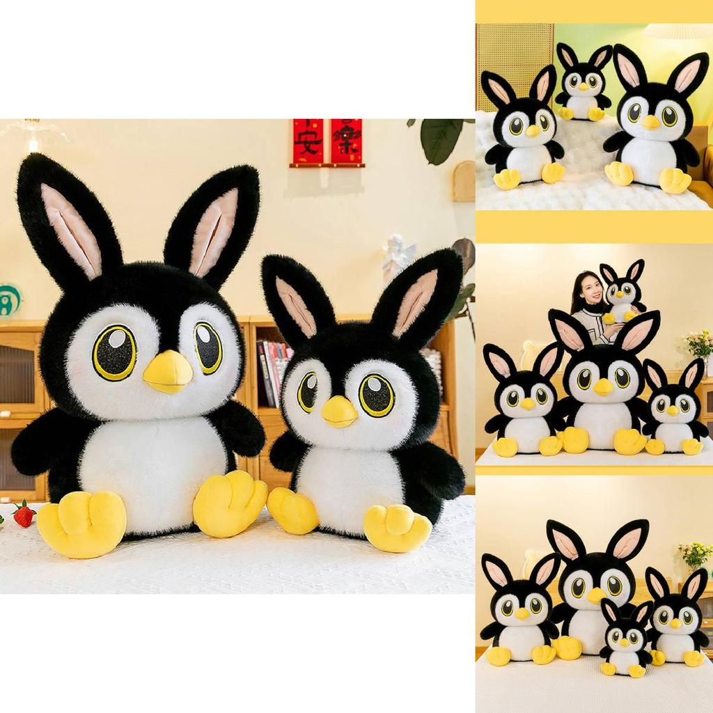 Adorable Wake-up Penguin Plush Toy For Kids Perfect Birthday Gift Soft Ocean Animal
