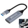 Video Capture Device with 4K HDTV Input 1080P Output Real Time Recording Compatible Multiple Devices