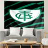 Green Shield Emblem Design Printed Printed Tapestry, for Bedroom,Livingroom, dormitory, Large Wall Decor, Fabric Decor Fan Birthday Gifts