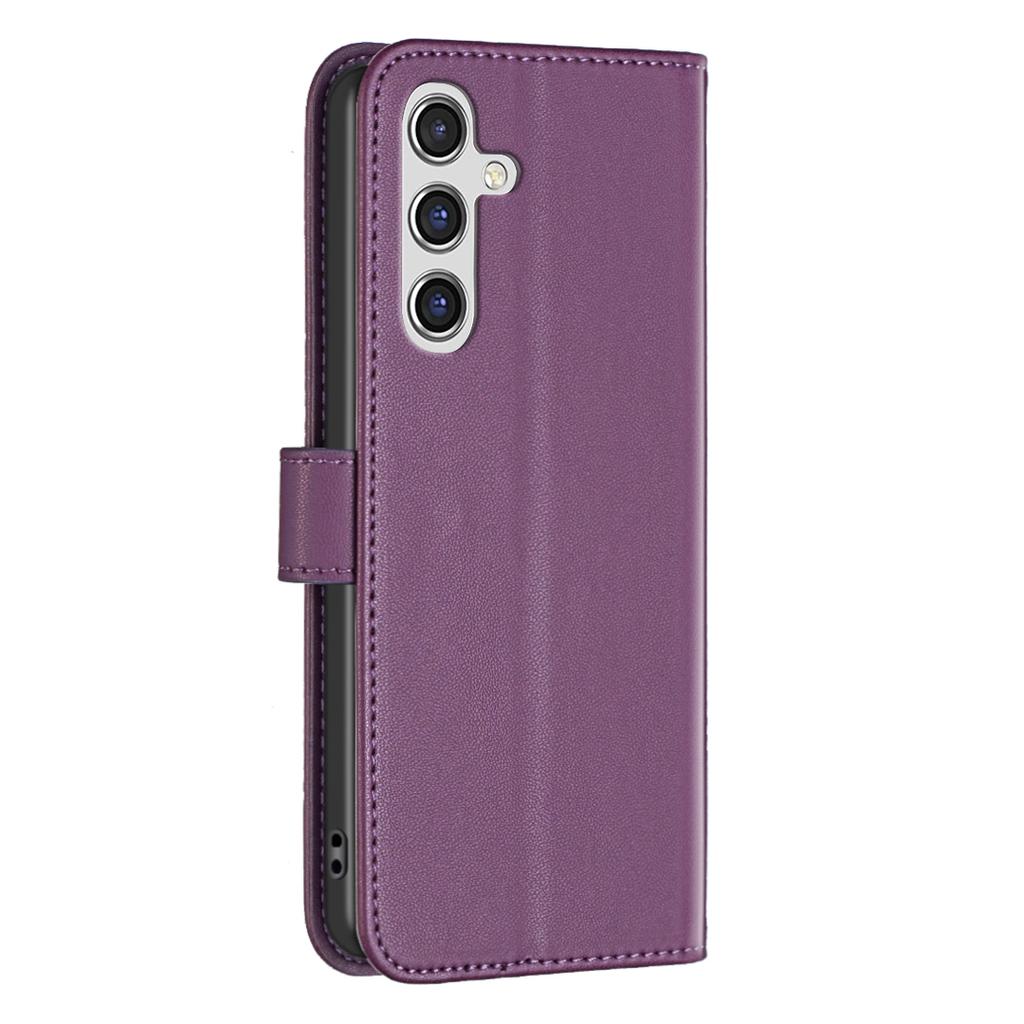For Samsung Galaxy M36 5G Phone Case BINFEN COLOR BF17 Wallet Folio Flip Leather Cover