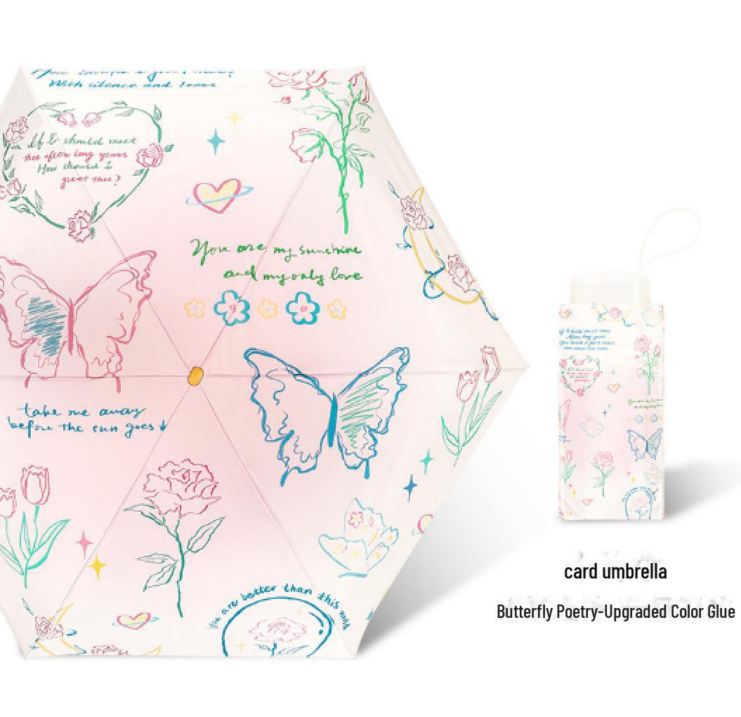 

Зонтик двойного назначения: Скидка 60% на высококачественную картину маслом, клей Fresh Color, защиту от солнца и зонт от дождя 50cm