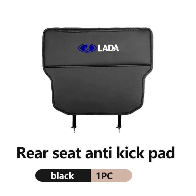 Leather Car Anti-kick Pad Backseat Anti Scratch Protector Pad Storage Accessories For Lada Largus Priora Vesta Niva Samara