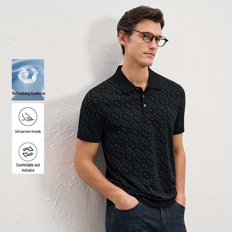 EMZ Men's Short Sleeve Polo Shirt