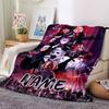 Custom Name Jigsaw Puppet Horror Party Blanket For Couch Bed Plush Cozy Fuzzy Blanket Super Soft Warm Blankets For Fall And Winter 0916141