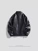 American PU leather jacket men's jacket spring and autumn new lapel locomotive clothing versatile trend explosive jacket men