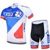 Herren Fahrradtrikot Shorts Set Atmungsaktiv Schlanke Passform Rennrad Indoor Spin Fahren